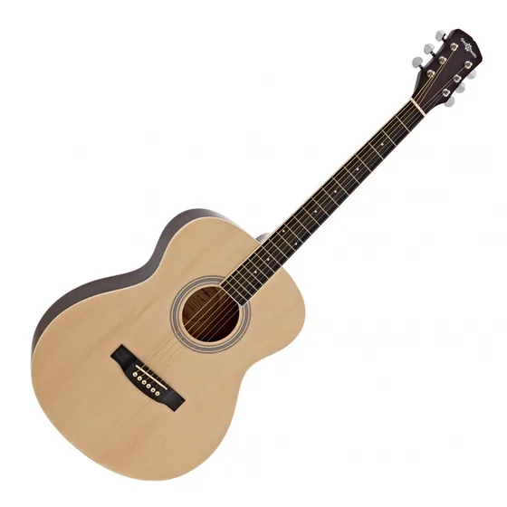 Akustisk Gitarr från Gear4music för Elever i naturfärg