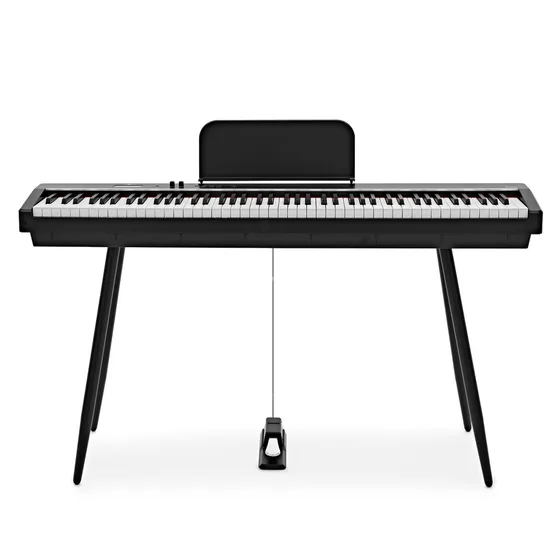 Keynote Compact digitalt scenpiano i svart