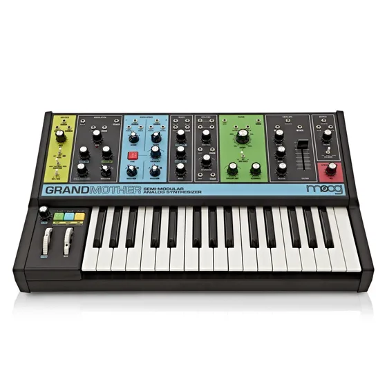 Moog Grandmother semi-modulär analog synt