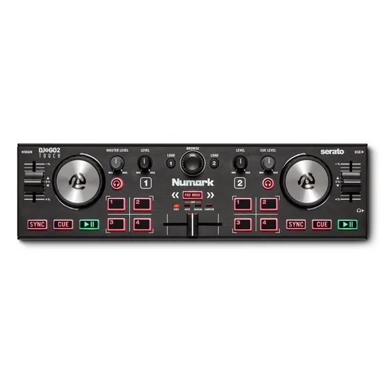 Numark DJ2GO2 Touch bärbar DJ-controller i fickformat