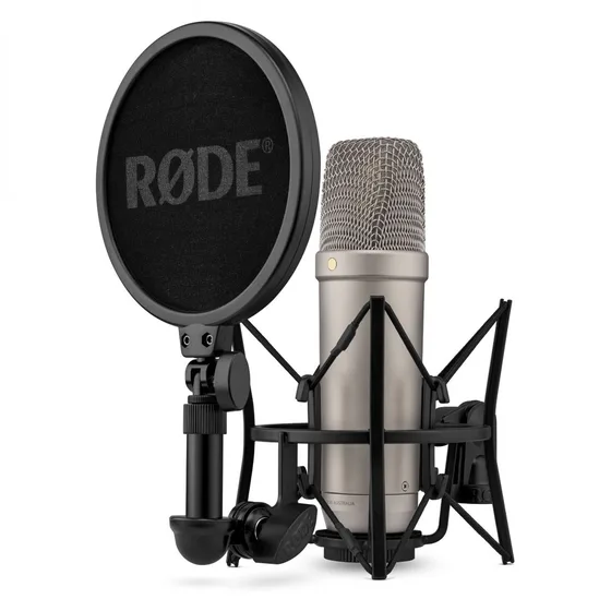 RØDE NT1 5th Gen studiomikrofon i silver