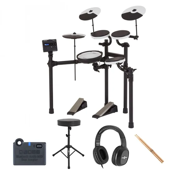 Roland TD-02KV V-Drums digitalt trumset med tillbehörspaket