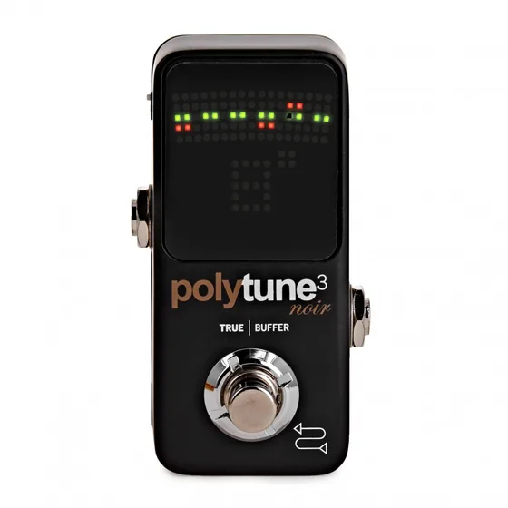 TC Electronic Polytune 3 Mini Noir stämapparat i pedalformat