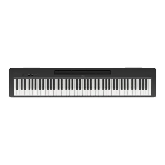 Yamaha P145BT digitalpiano i svart