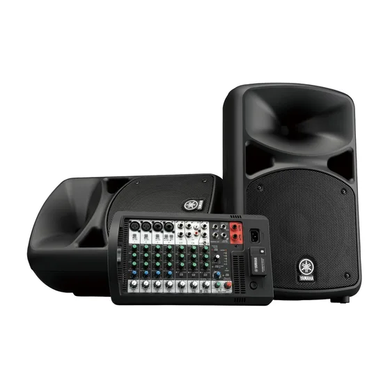 Yamaha Stagepas 600BT bärbart PA-system med två högtalare